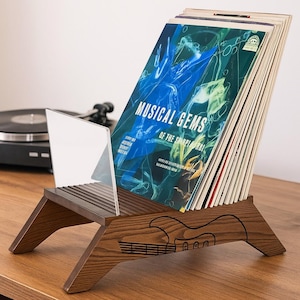 Vinyl Record Box, Handmade Record Storage, Record Flip Rack, Vinyl Record Flip Rack, Album Storage