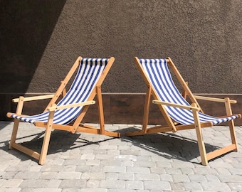 Handgefertigter Buchenholz-Sessel: Ergonomischer Relaxsessel für drinnen und draußen