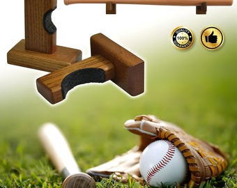Baseball Bat Wall Mount, Baseball Wall Holder, Baseball Bat Holder