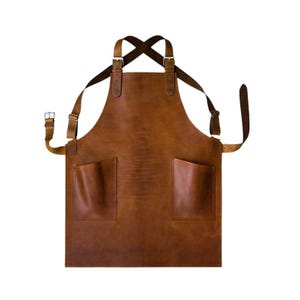 Leather Apron Butcher Apron Chef Apron BBQ Apron Cooking Apron For Men Women