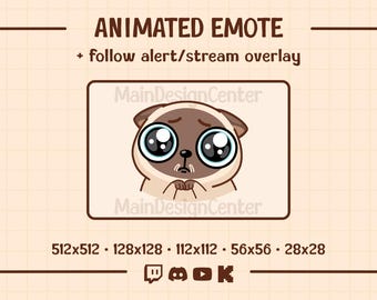 Sad Eyes · Animated Emote · Siamese Cat · Puss In Boots Meme Emoji Parody · Twitch, Discord, Youtube, Kick · Streaming