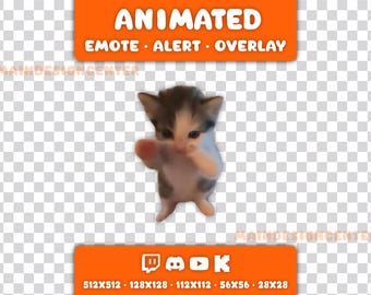 Scuba Dancing Cat · Animated Emote · Follow Alert · Stream Overlay · Twitch, Discord, YouTube, Kick · TikTok Meme