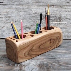 Personalized Premium Apricot Desk Organizer with Multi-Compartments Storage, Desktop Office Organizer for Stationery and Accessories