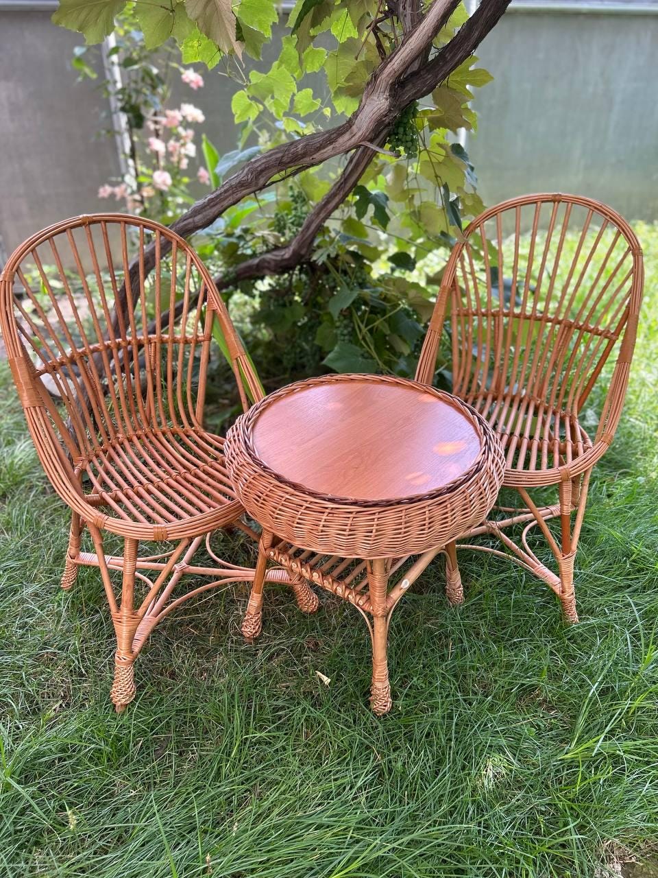 Rattan Table Top