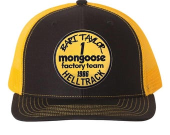 Helltrack Trucker Hat | RAD BMX Movie Bart Taylor Cru Jones Richardson 112 Snapback Cap