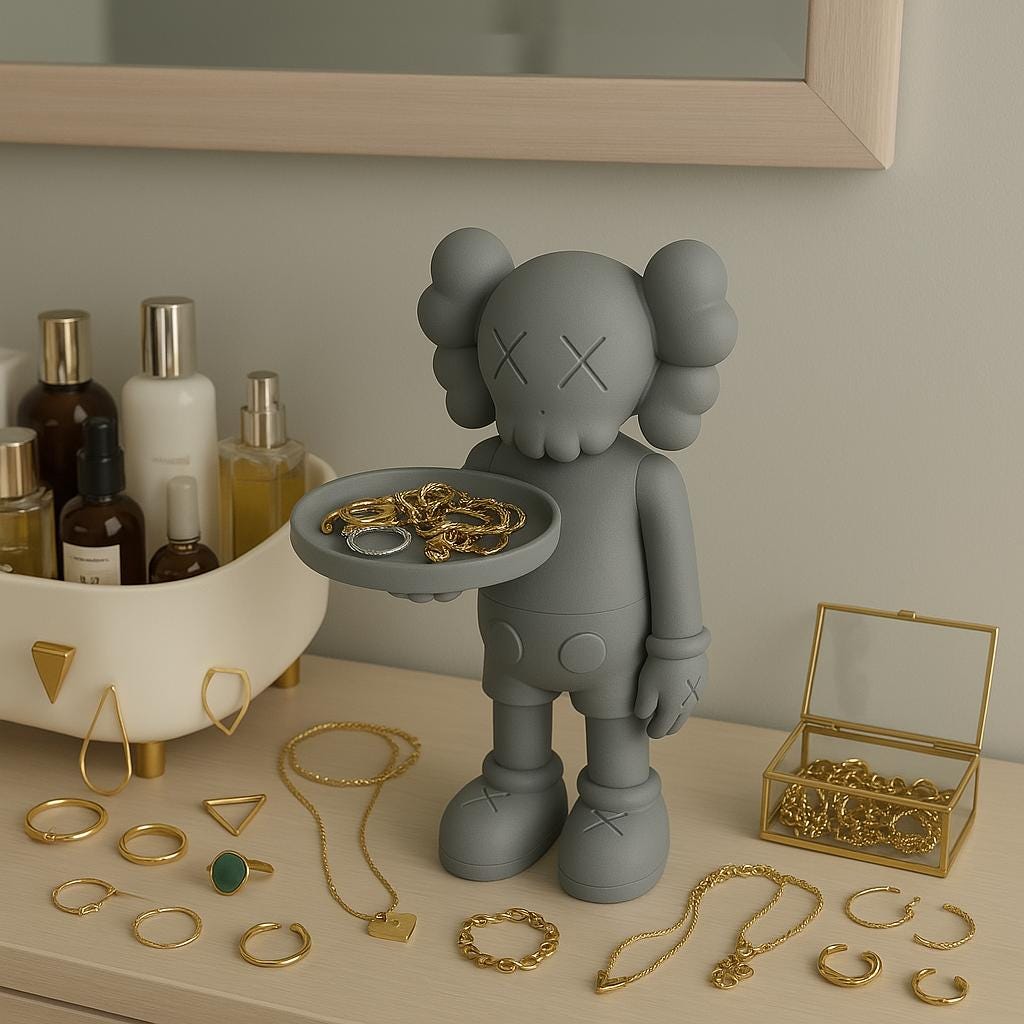 Key Holder Kaws - Etsy