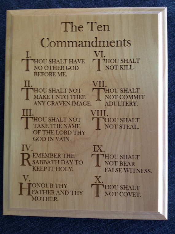 The Ten Commandments 7