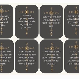 Printable Affirmation Cards Affirmation Cards Wealth Abundance