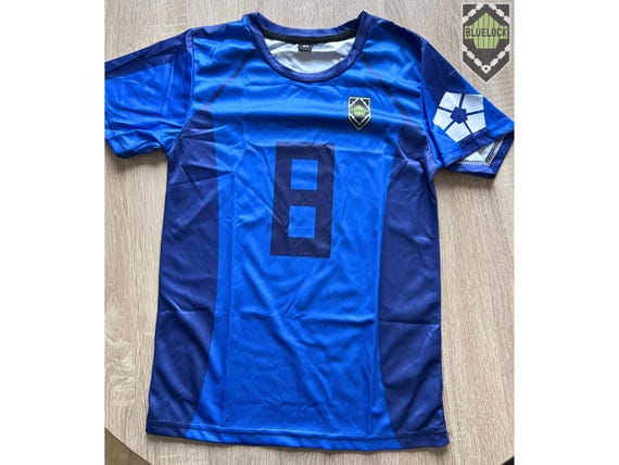 Blue Lock Shirt, Isagi Yoichi Football Jersey, Bachira Itoshi Nagi Shirts , Men Women Tee, Anime Gifts