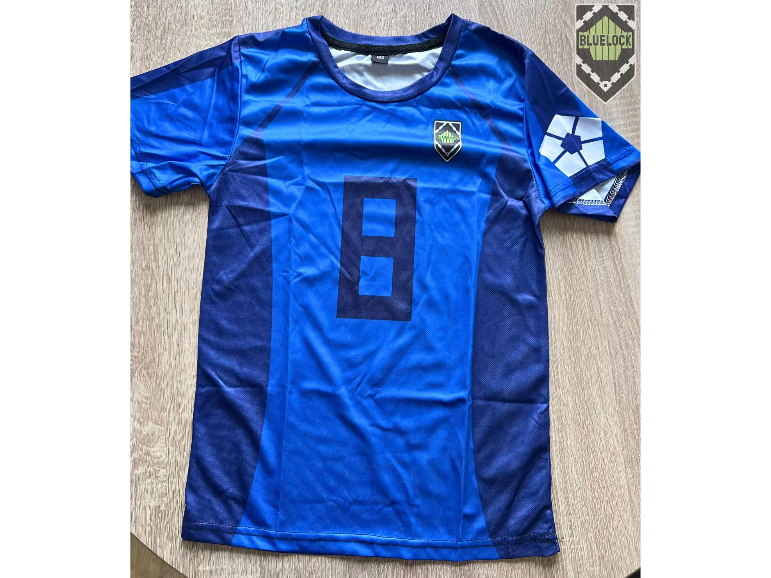 Blue Lock Shirt, Isagi Yoichi Football Jersey, Bachira Itoshi Nagi
