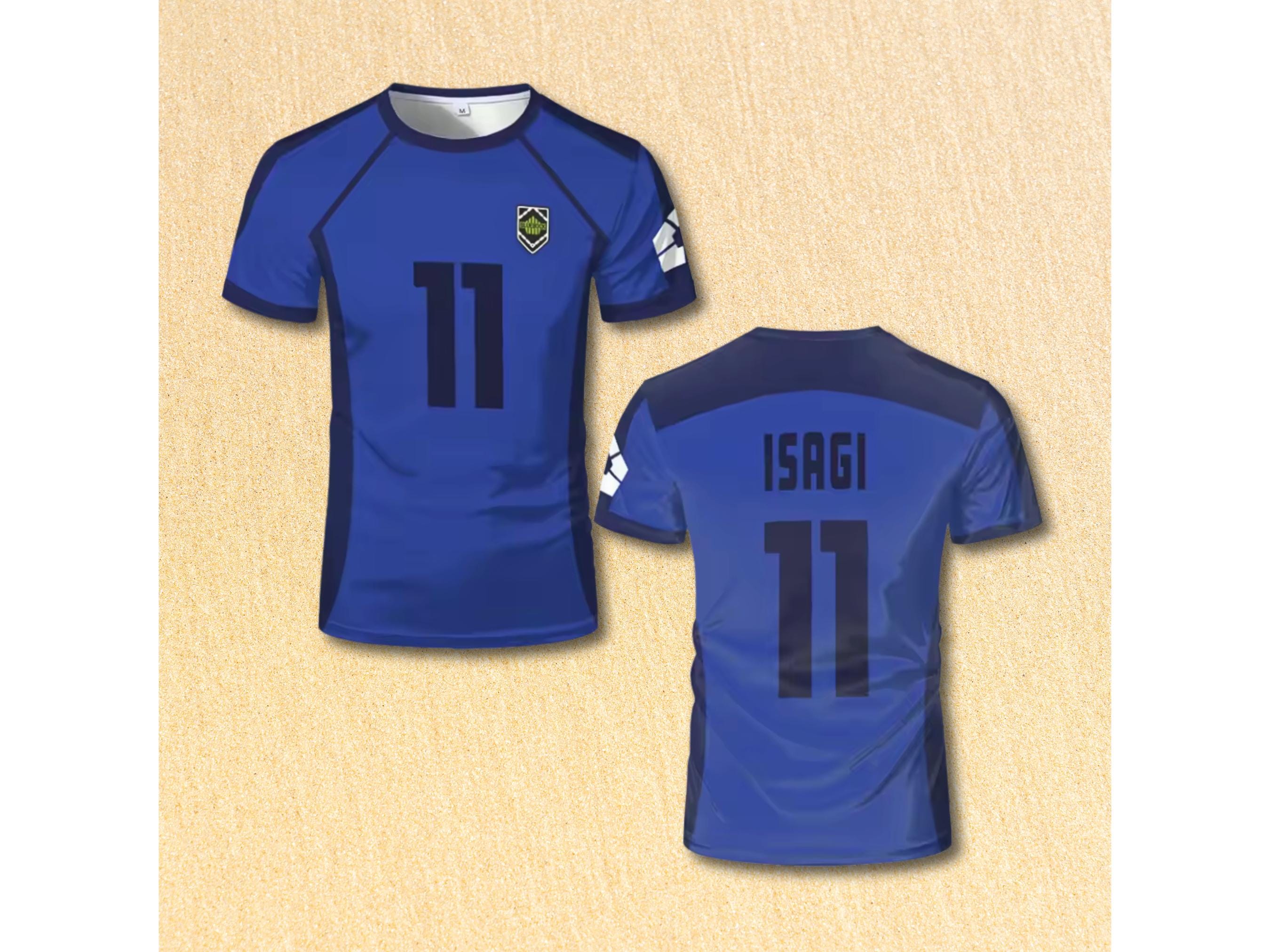Blue Lock Shirt, Isagi Yoichi Football Jersey, Bachira Itoshi Nagi