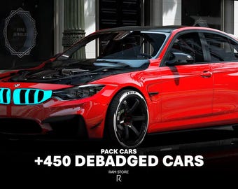 FIVEM / DEBADGED CARS (+450) Pack Car (Tos Rockstar)