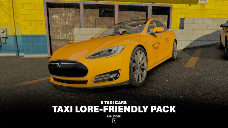 Taxi Lore Friendly Pack / FIVEM / GTA - 5 Taxi Cars - Etsy UK