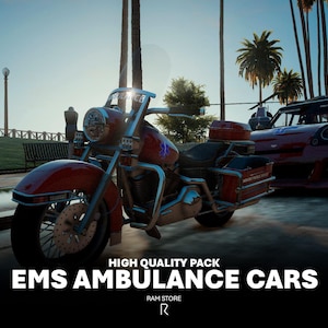 EMS Ambulance Cars Pack / FIVEM / GTA – Nicht gebrandete Polizeiautos