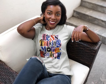 Camiseta «Menos hablar, más leer» / Lector ávido, amante de los libros, bibliotecario