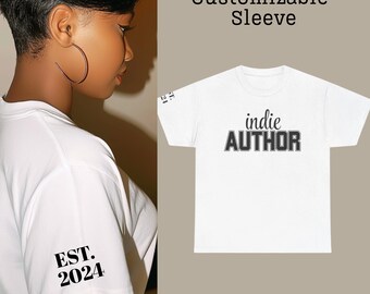 Customizable Author Shirt Perfect Gift for Writers, Book Lovers, Creative Souls, Literary Events, Writer Gifr