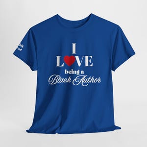 BLACK AUTHOR  T-Shirt, Perfect Gift for Writers, Book Lovers, Author Gifts, Romance Reader, Book Boyfriend, New Author, Book Girlie