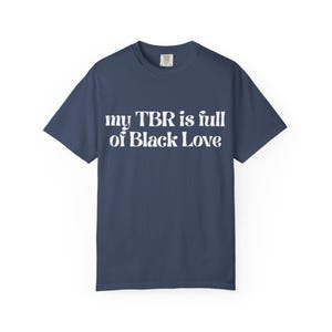 Black Love Book Lovers T-Shirt, Unisex Graphic Tee, Reader Gift, Literary Apparel, Bookworm Top, Printed T-Shirt image 3