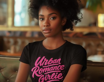 Camiseta de romance urbano para chicas / Camiseta para amantes de los libros / Regalo para lectoras de romance negro / Camiseta de romance callejero para lectoras / Merchandising para lectoras