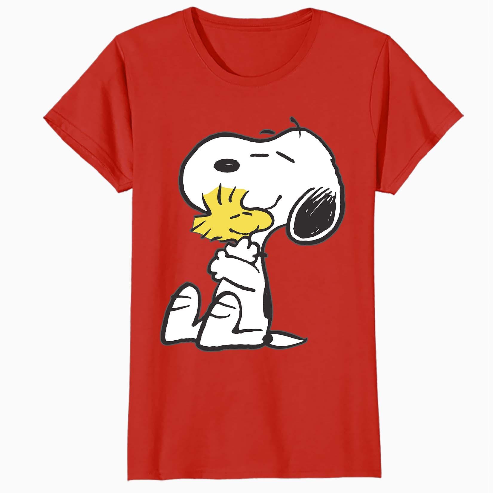 T-SHIRT SNOOPY WOODSTOCK Charlie Brown Linus Peanuts MAGLIETTA CARTOON - Foto 11