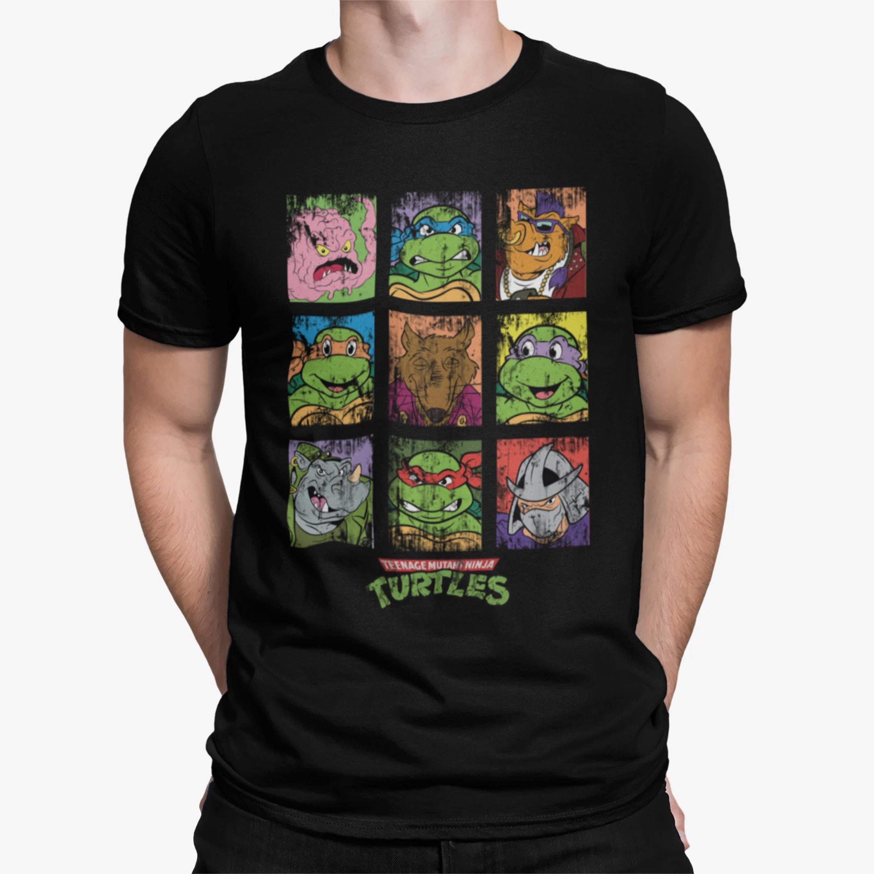 TMNT - Tartarughe Ninja Mutanti - Maglietta Divertente Per Adulti