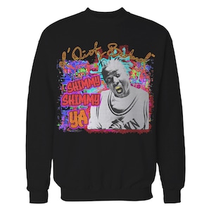 ODB Ol&#39; Dirty Ba--ard Graffiti Sweatshirt: 90s Hip Hop Streetwear