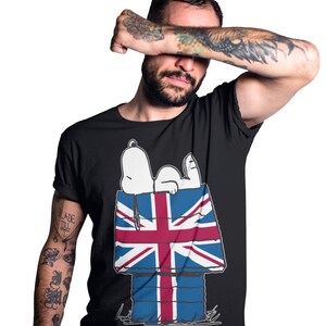 Peanuts Snoopy House UK Official Men's T-Shirt
