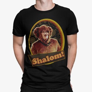 Freitag Abend Abendessen T-Shirt Jim Shalom Hunde Kostüm Britische Komödie Fan Geschenk