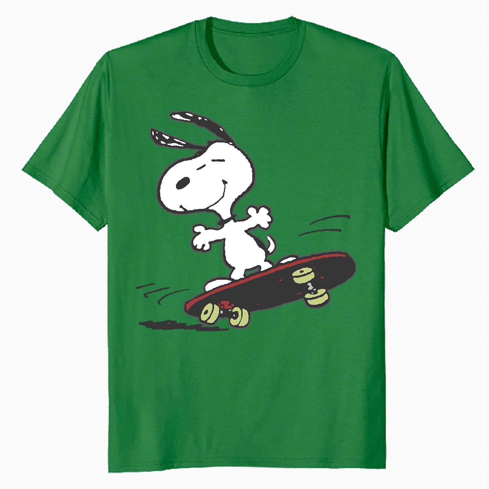 Peanuts Charlie Brown Skate Board shirt - Store Online Shopping in USA