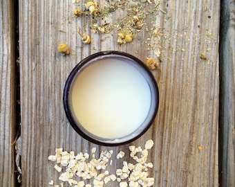 Chamomile-Oat Body Butter, Shea Butter, Sensitive Skin Body Butter, Eczema Body Butter