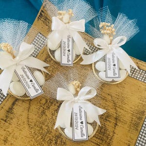 Wedding Almond Candy , Personalized Wedding Candy,Wedding Favors for Guests,  Wedding Thank you gift, Candy Favors, Wedding Candy Gift