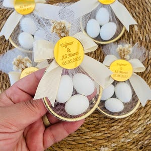 Wedding Almond Candy Favors For Guests, Engagement Favors, Wedding Candy, Personalized Gift, Unique Wedding Favors