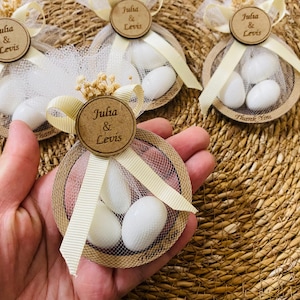 Wedding Almond Candy Favors For Guests, Engagement Favors, Wedding Candy, Personalized Gift, Unique Wedding Favors