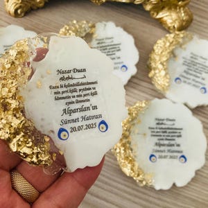 İslamic  Epoxy Magnet Favour  Engraved | Wedding, Eid, Baby Shower, Graduation, Ameen Favor