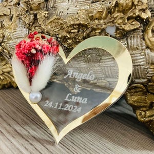 Wedding Favor Magnet, Personalized Wedding Magnet,Wedding Favors for Guests,  Wedding Thank you gift, Magnet Favors, Heart Magnet Gift