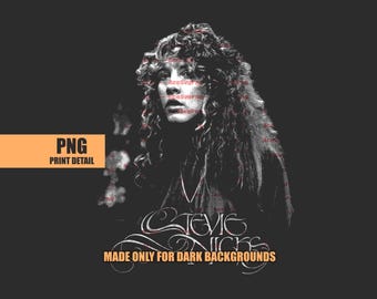 File PNG di Stevie Nicks per la stampa a sublimazione