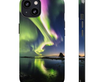 Aurora Borealis Phone Case | Tough Case gift For Her Him