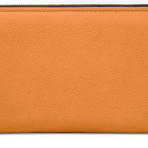 Carteira com zíper estilosa, perfeita para uso diário, armazenamento seguro para cartões e dinheiro, ótimo presente para aniversários, feriados, viajantes, minimalista