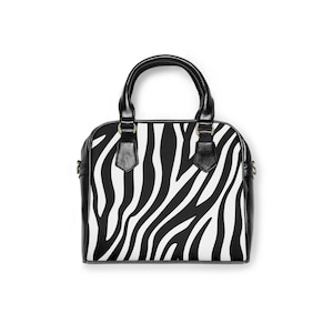 Sac à main chic à imprimé zèbre, élégant sac à main à imprimé animal, idéal pour un usage quotidien, accessoire de mode, cadeau pour elle, cabas tendance