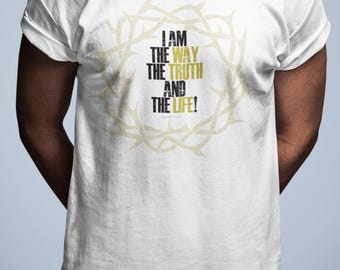 Christliches Grafik-T-Shirt: Bibel-Vers-T-Shirt, religiöses Kleid
