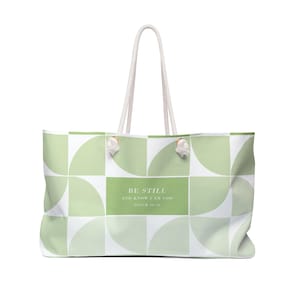 Spring Travel Bag for Christian Women For Gift Jesus Beach Bag, Overnight, Carry-on Purse