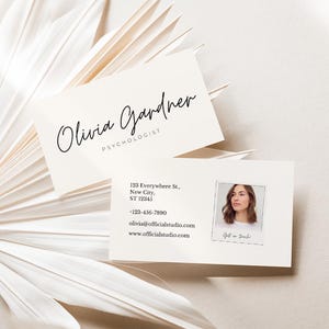 Business Card Design, Printable Templates, Modern Customizable Layouts, Professional Canva Editable Cards, Small Business Solutions