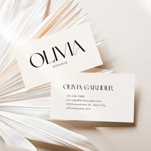 Luxury Business Cards Canva Designs, Custom Business Cards, Modern Business Card Design, Smart Business Card, Double Sided Business Cards
