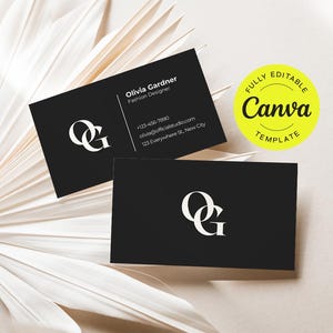 Business Card Design, Small Business Solutions, Modern Customizable Layouts, Professional Designs, Printable Templates, Canva Editable Cards