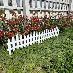 Wrought Iron Mini Fence Panels for Garden | Metal Fairy Garden Fence Decor | Custom Miniature Yard Fence for Planters & Landscaping