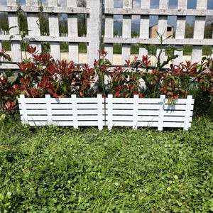 Metall Gartenzaun Panels, dekorativ-rostfreie Einfassung für Blumenbeete, Bordüren-Outdoor Pflanze, Pflanzenschutz Metallzaun, Gartenbordüre