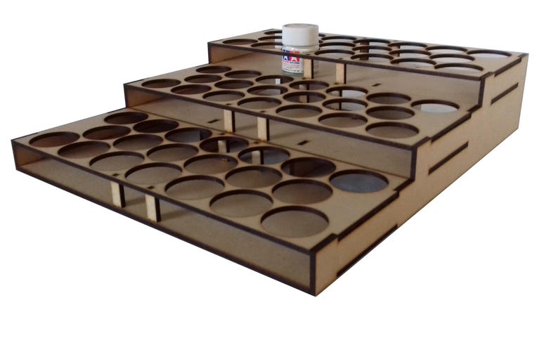 Paint Pot Racks Paint Rack Designed for 60 TAMIYA 10ml Paint Pots! - Etsy