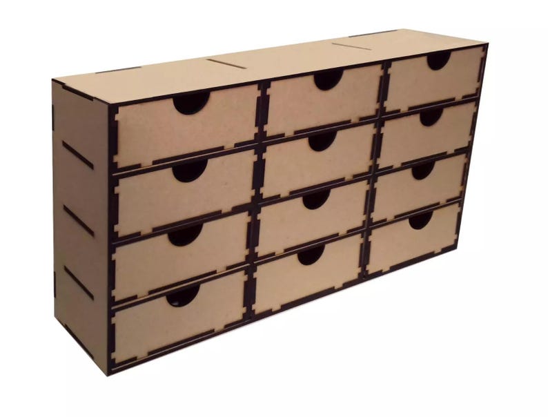 12 Drawer Storage Cabinet Unit for Modelling / Arts & Crafts Storage - Etsy