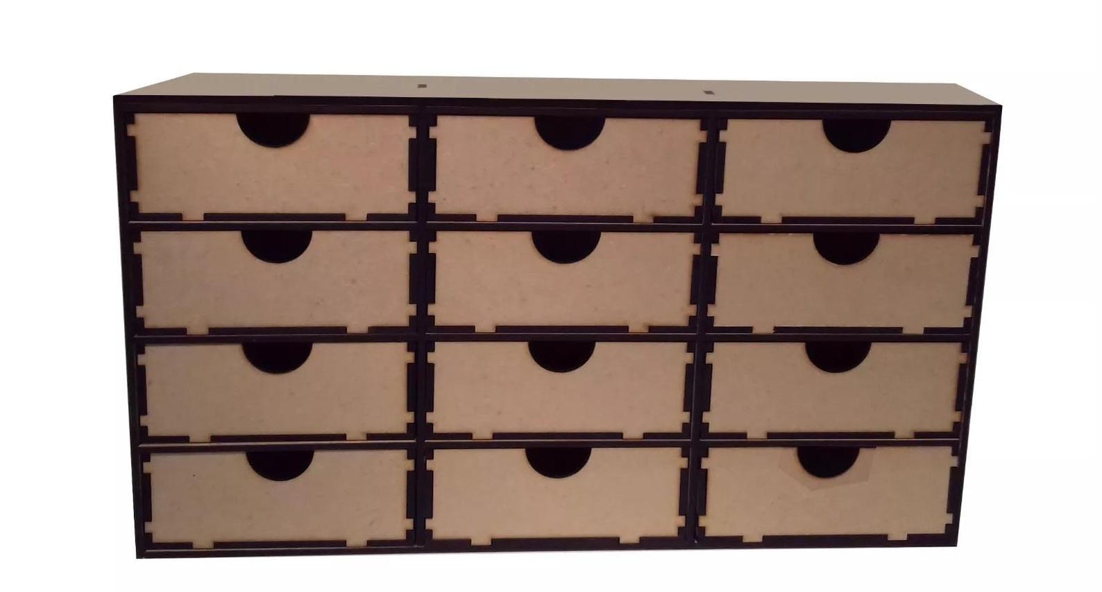 12 Drawer Storage Cabinet Unit for Modelling / Arts & Crafts Storage - Etsy