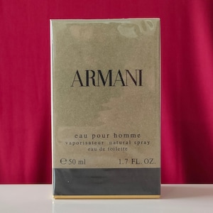 Armani Eau Pour Homme, for Men, Vintage Cologne, Miniature
